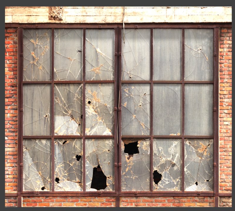 Текстура разбитого окна