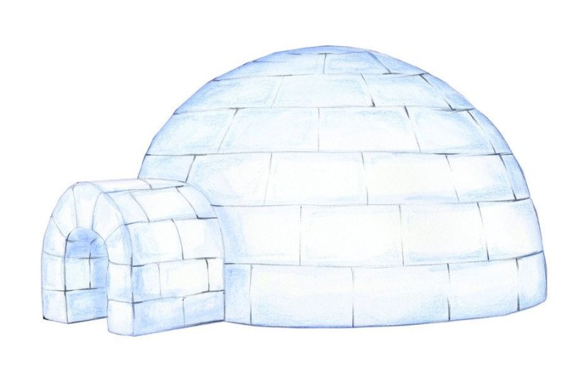 Иглу жилище эскимосов