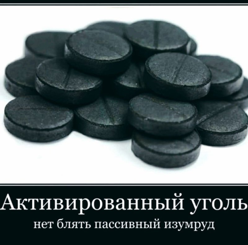 Уголь активированный 250 мг 20 шт. Таблетки