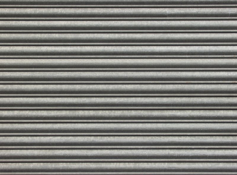 Рифленая металлическая поверхность