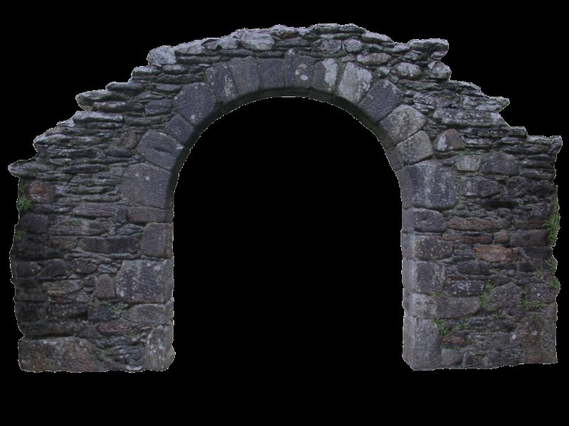 Стрельчатая каменные арка Готика арт