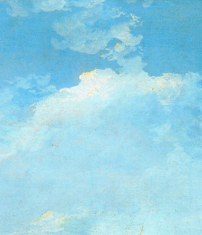 Облака живопись