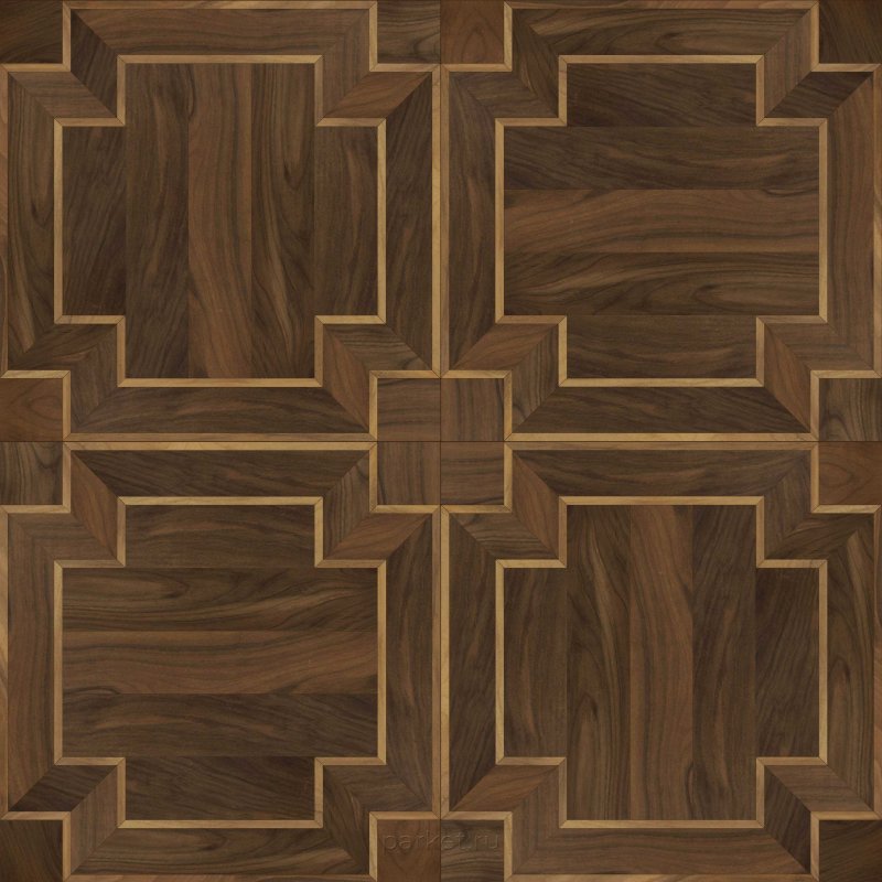 Щитовой художественный паркет