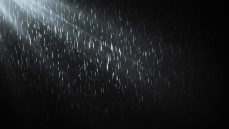 Эффект дождя
