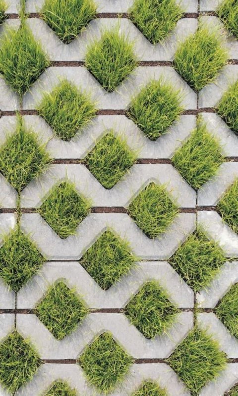 Экопарковка газонная решетка