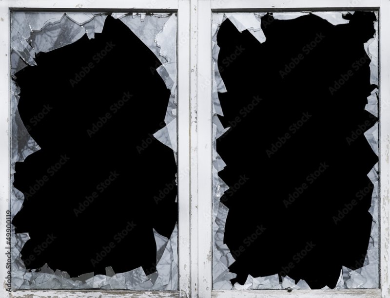 Текстура разбитого окна