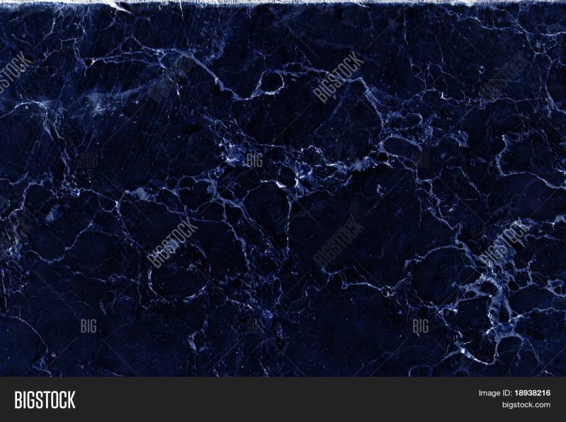 Темно синий мрамор