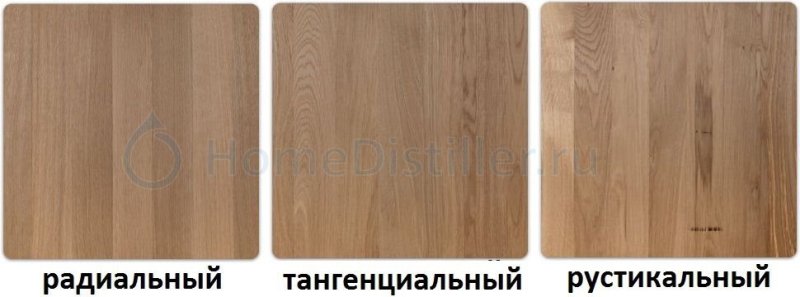 Шпон дуб Радиал