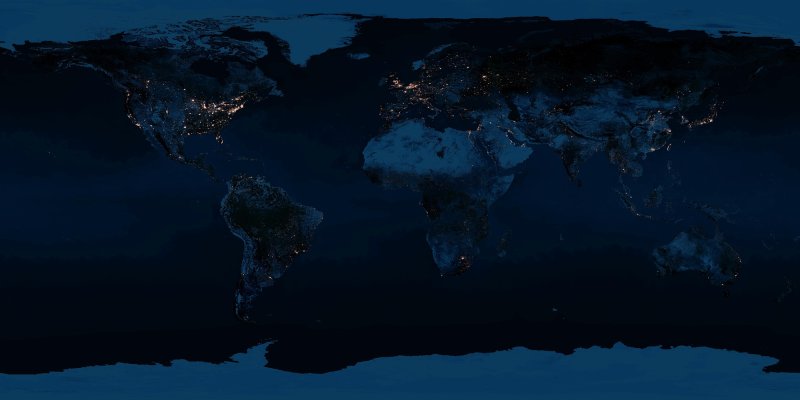 Континенты из космоса