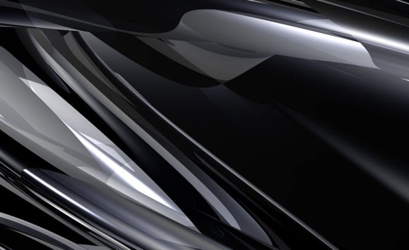 Черная глянцевая поверхность