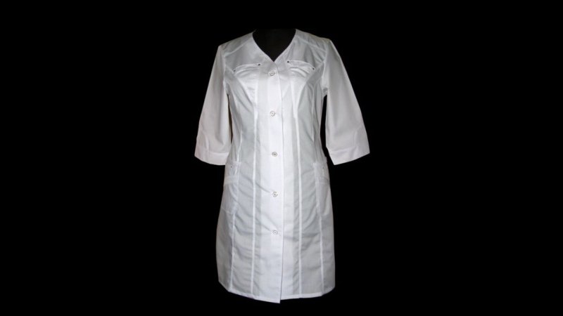 Халат медицинский белый