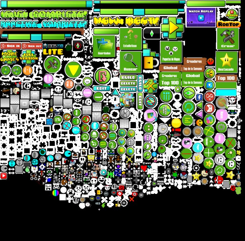 Текстур пак Geometry Dash