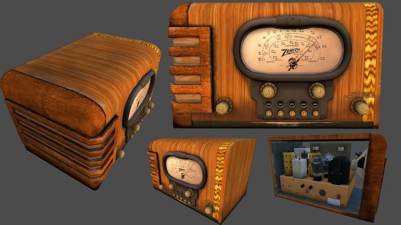 Текстура радио