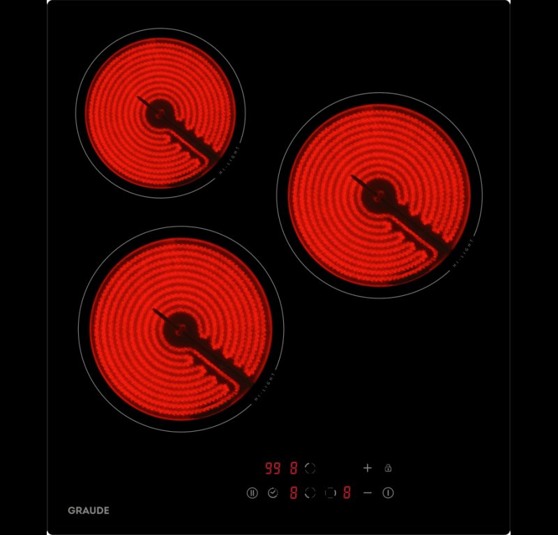 Электрическая варочная панель GRAUDE Ek 60.0