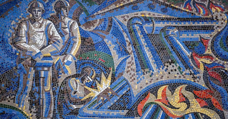 Монументальная мозаика СССР космос