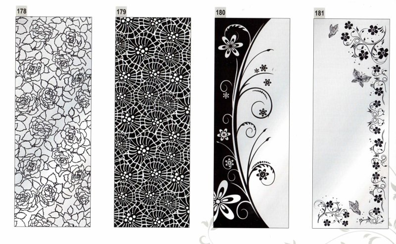 Орнамент пескоструй