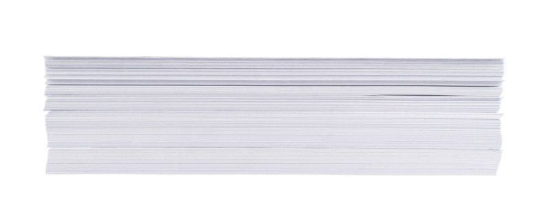 Бумага сбоку