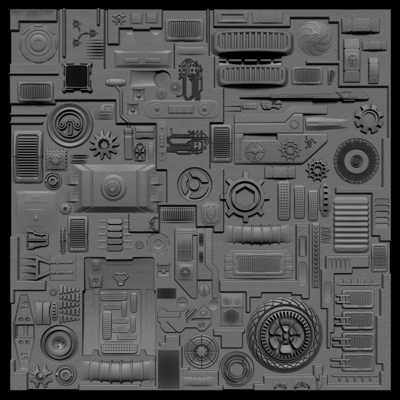 Футуристическая текстура