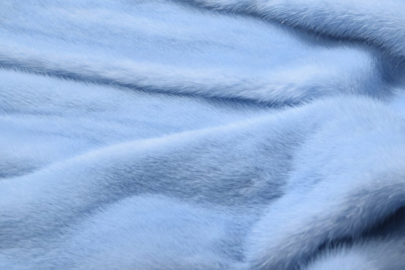 Шкурка голубая