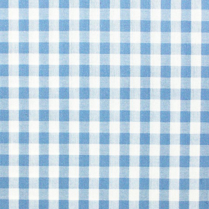 Ткань в клетку голубая