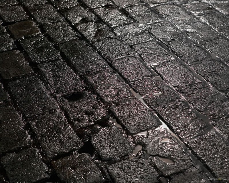 Черный асфальт