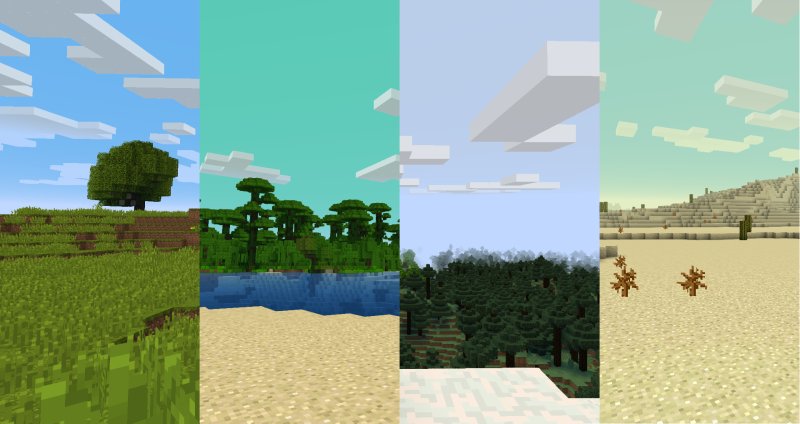 Ванильные текстуры майнкрафт
