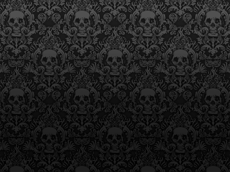 Фон черепа