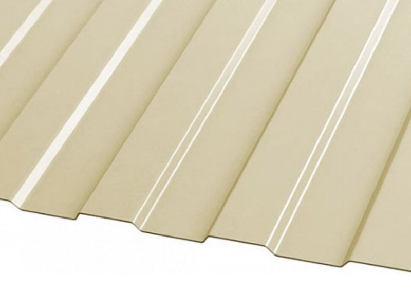 Профнастил бежевый