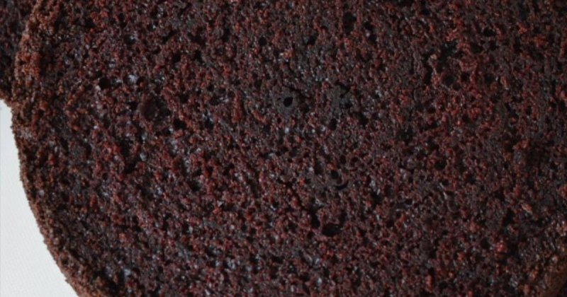 Шоколадный шифоновый бисквит