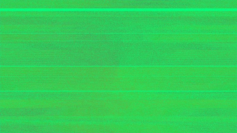 Зелёные помехи на экране