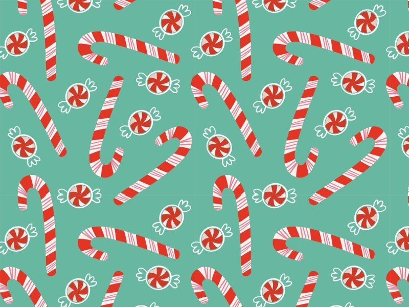 Новогодний леденец