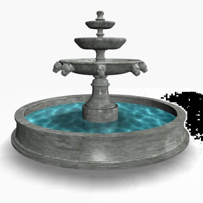 Фонтан без воды