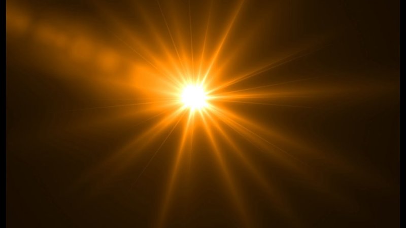 Блик солнца