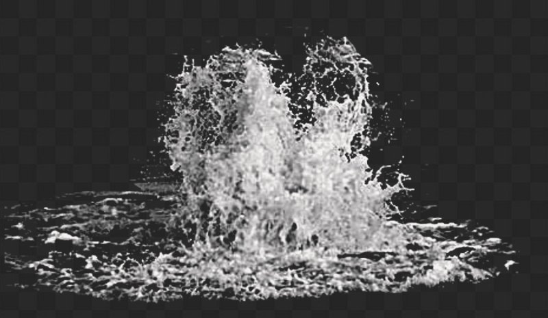 Струя воды фонтан