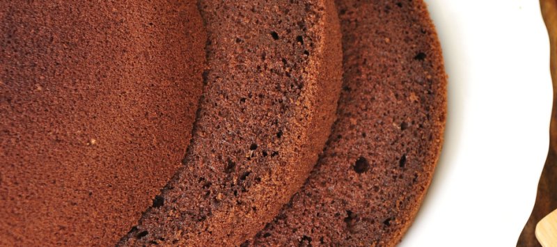 Шоколадный бисквит на сметане