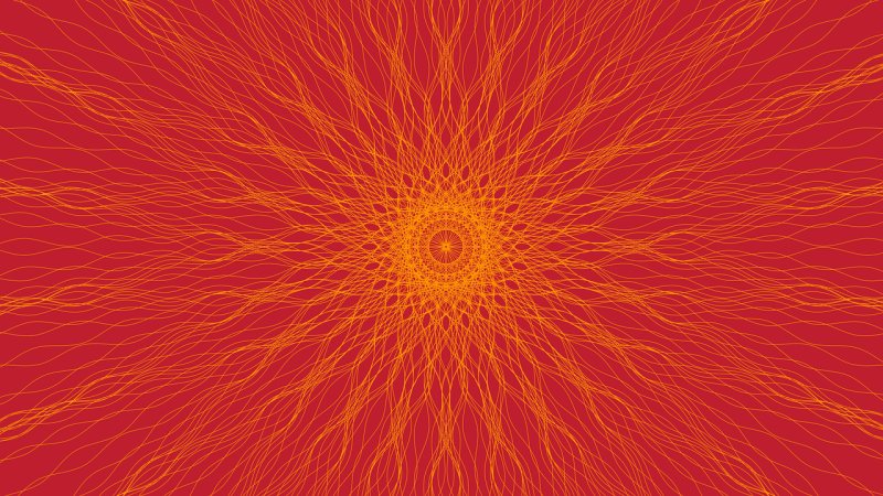 Солнце на Красном фоне