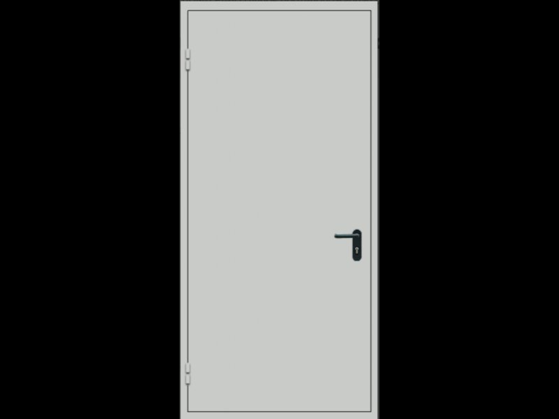 Противопожарная двупольная дверь ДПМ-02/60