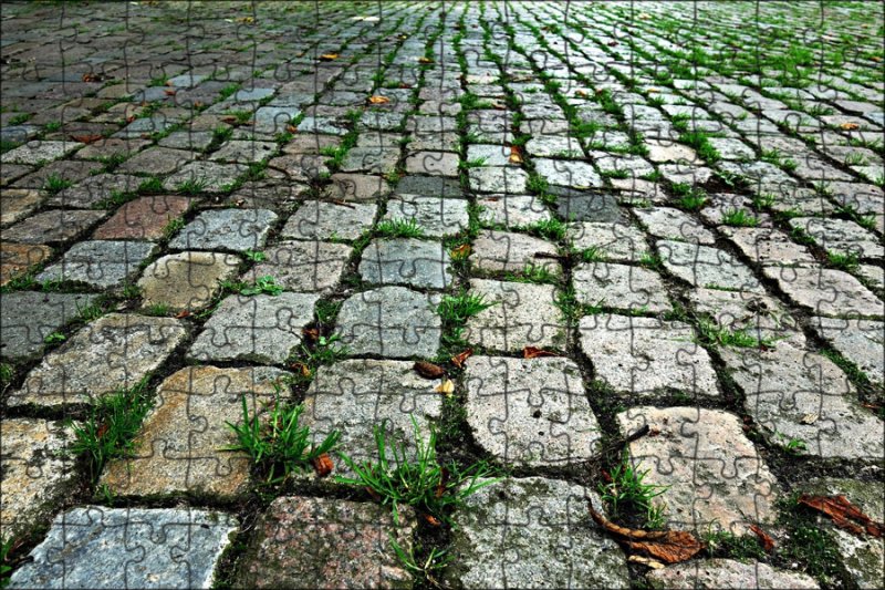 Брусчатка булыжная