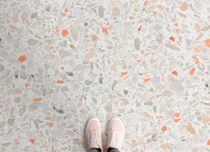 Наливной пол терраццо