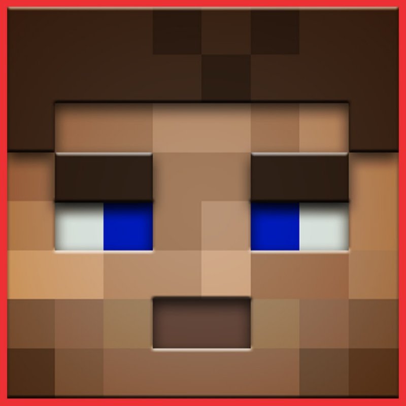 Лицо Стива из МАЙНКРАФТА