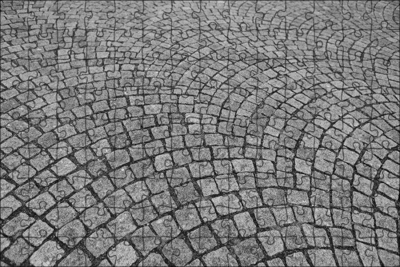 3ds Max каменная брусчатка