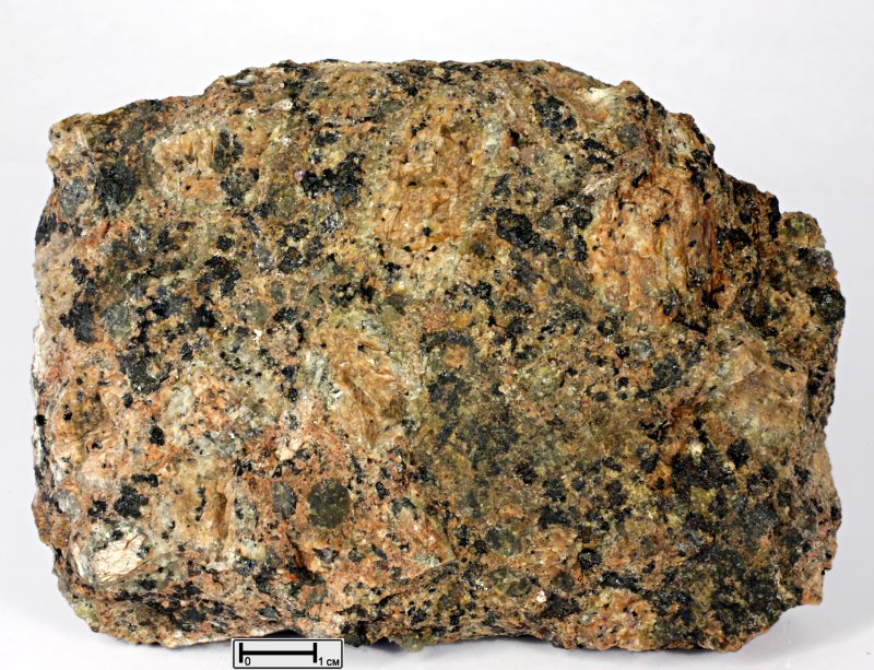 Гранит биотитовый Горная порода