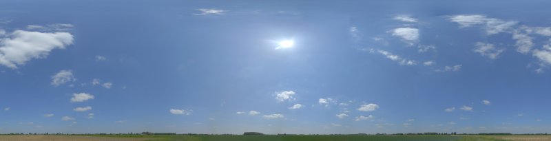 HDRI карта для 3д Макс небо