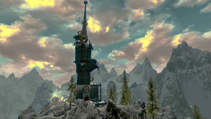 Шпиль Фросткрег обливион на карте