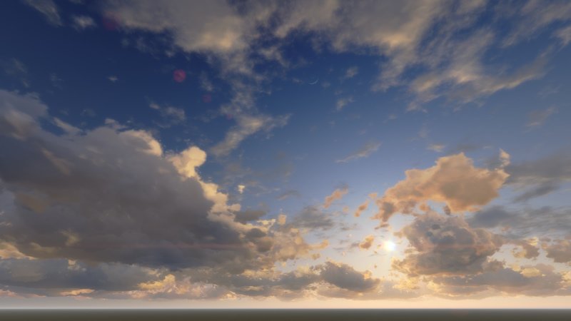 Вечернее небо