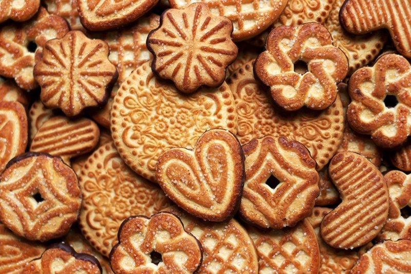 Красивое печенье