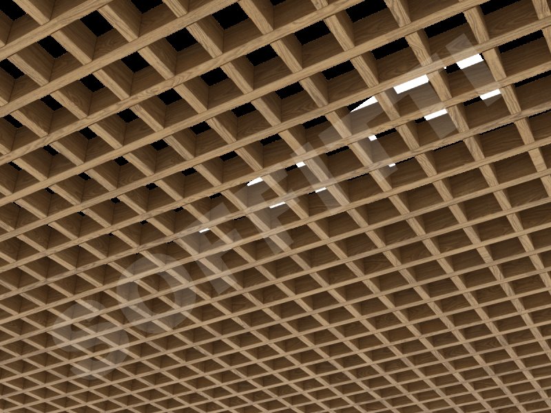 Потолок Грильято Албес