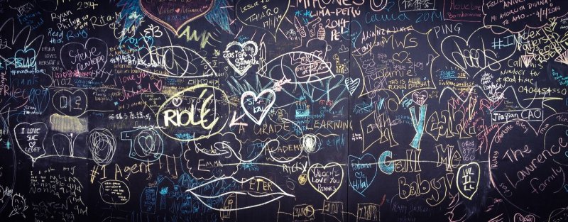 Текстура доски для мела