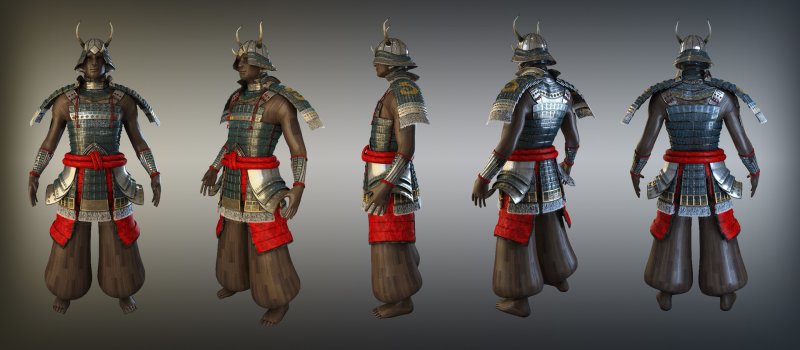 Kenshi самурайская броня