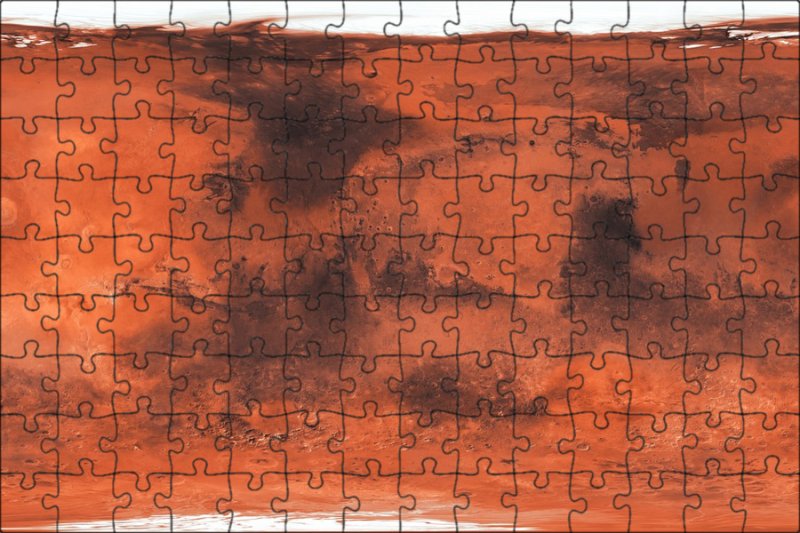 Поверхность Марса текстура